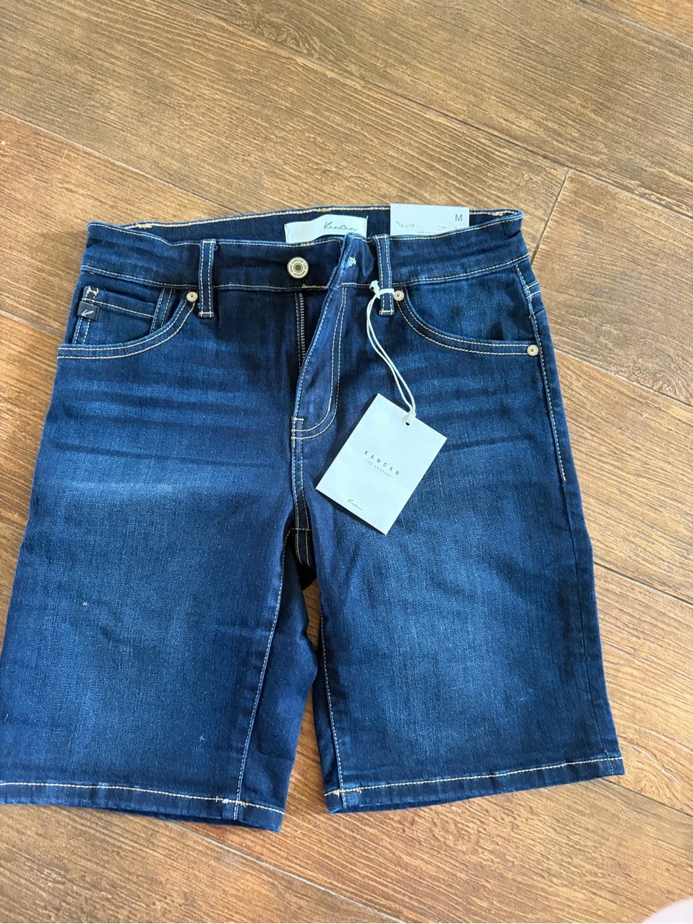 KUT from the Kloth Women's Dark Blue Denim Jean Shorts